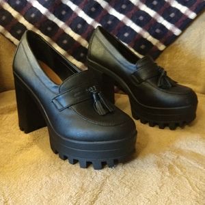 Chunky Platform Loafers